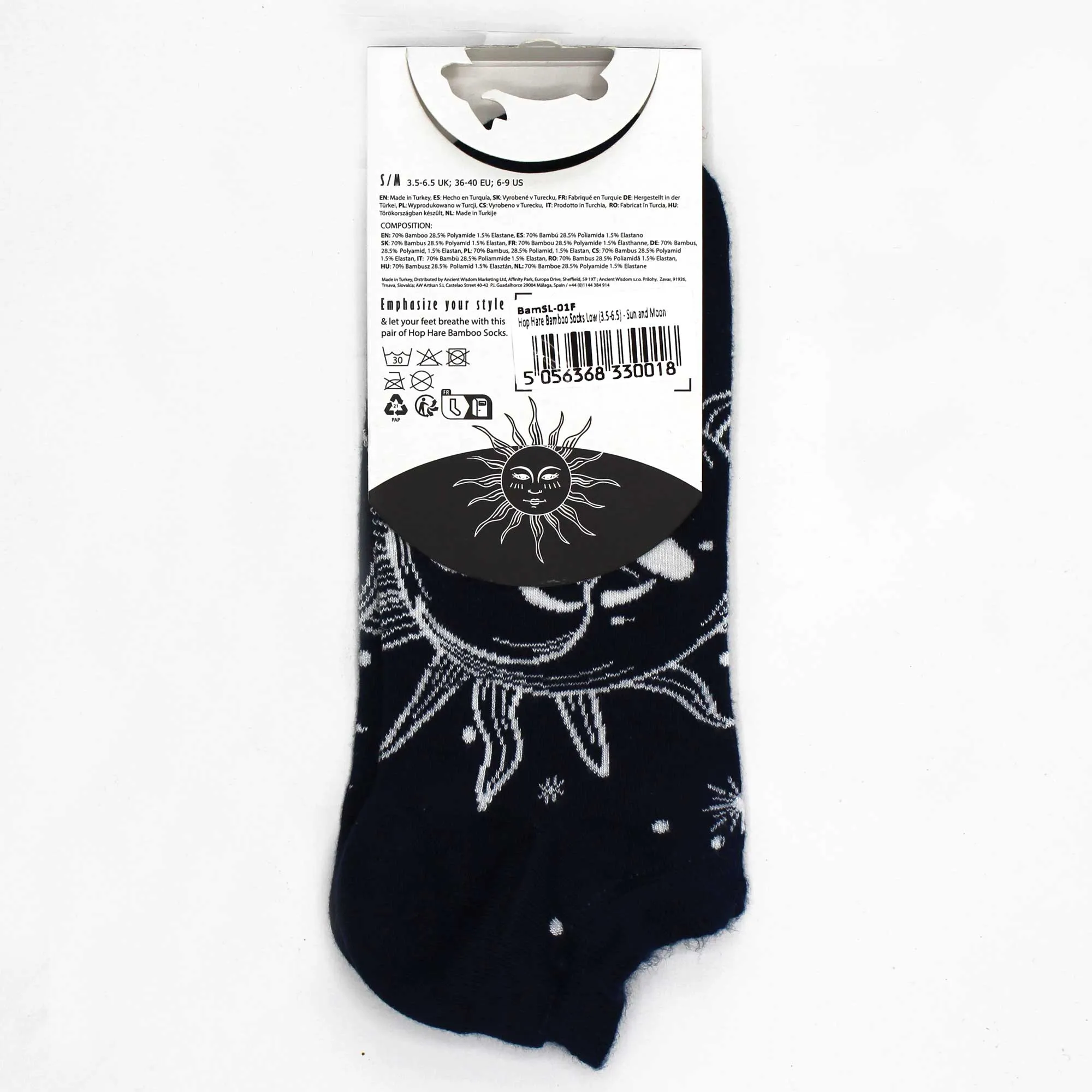 Sun and MoonSocks Low M/L 7.5-11.5 - Sun and Moon