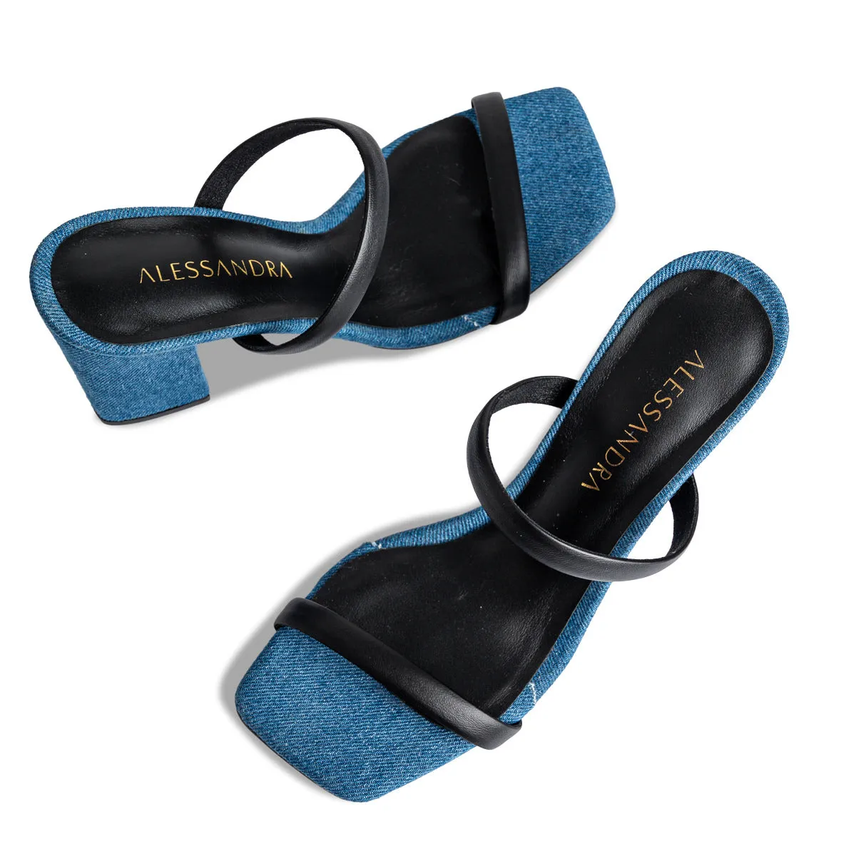 Sylvia || Denim block