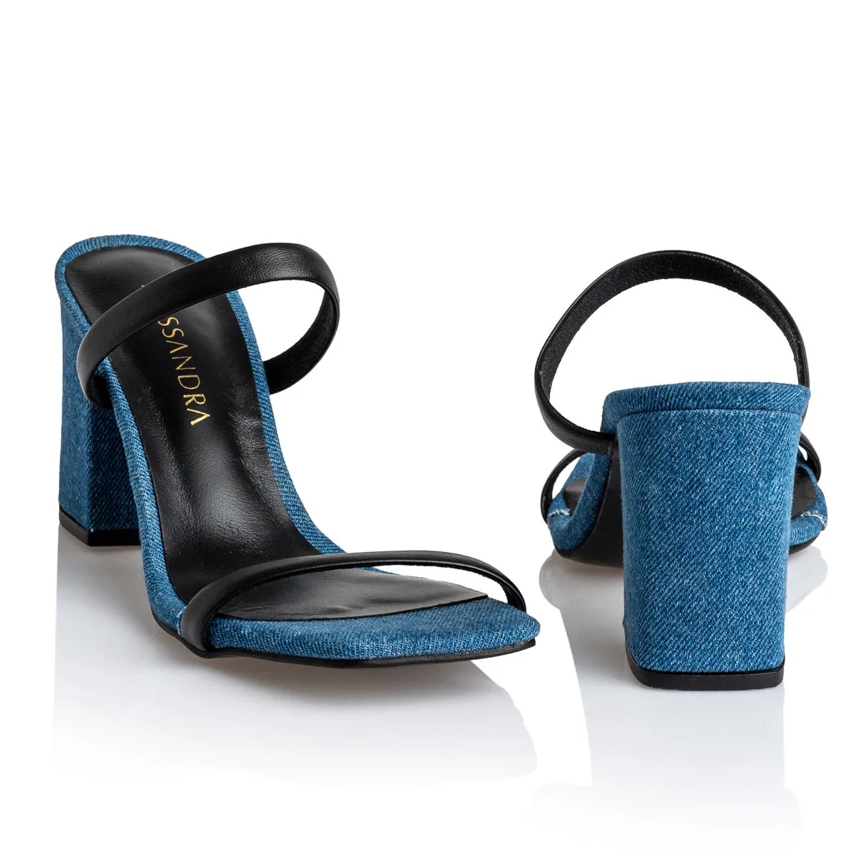 Sylvia || Denim block