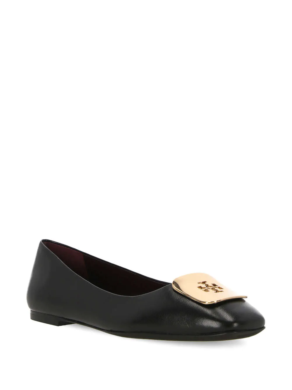 Tory Burch Black Patent Leather Ballet Flats