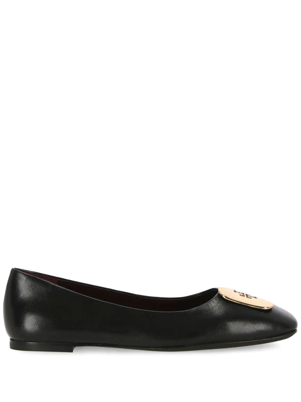 Tory Burch Black Patent Leather Ballet Flats