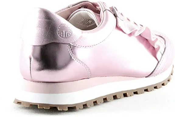 Tory Burch Sport Cotton Pink Leather Ruffle Trainer Sneaker 9