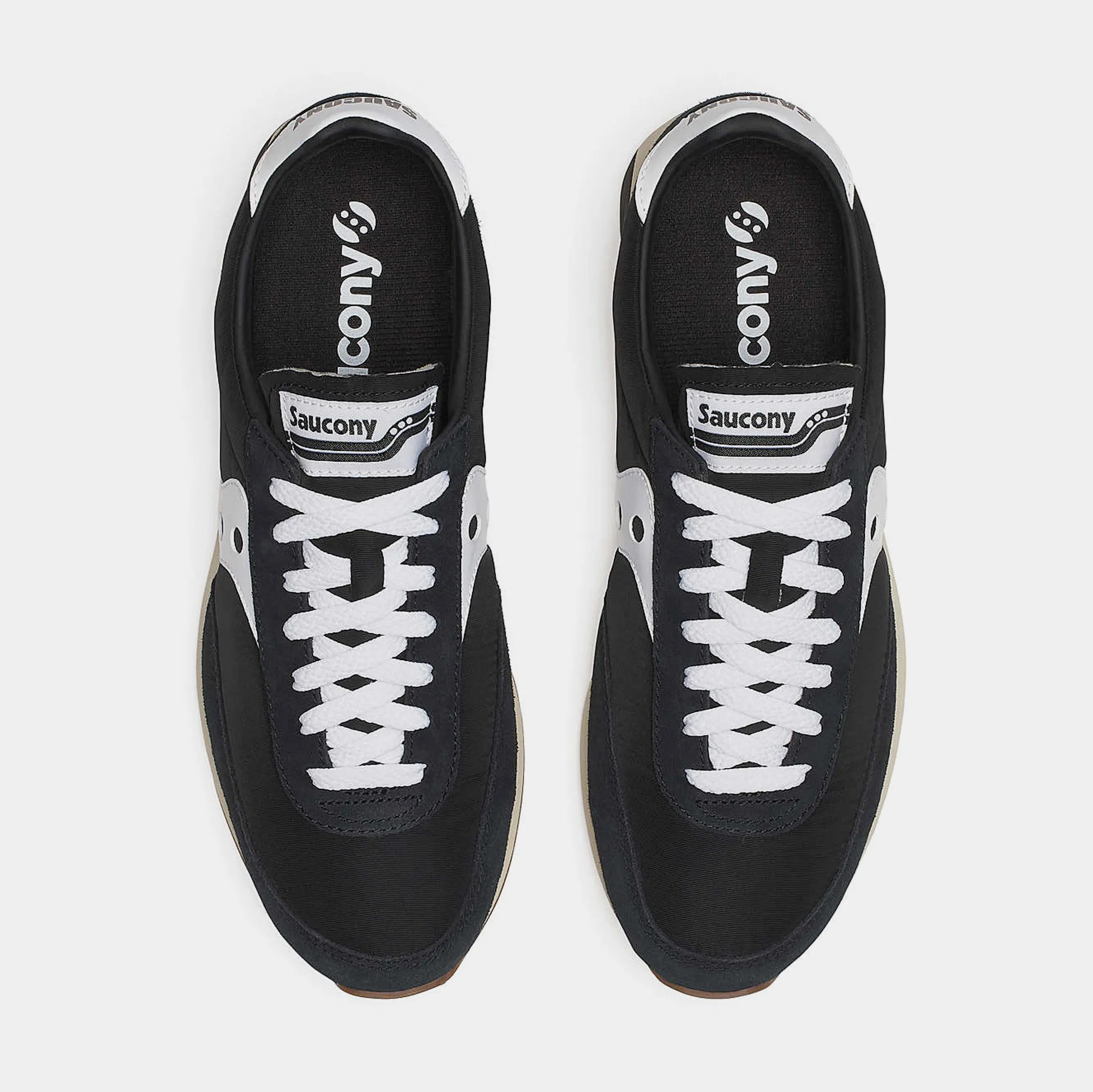 Trainer 80 Mens Running Shoes (Black/White)