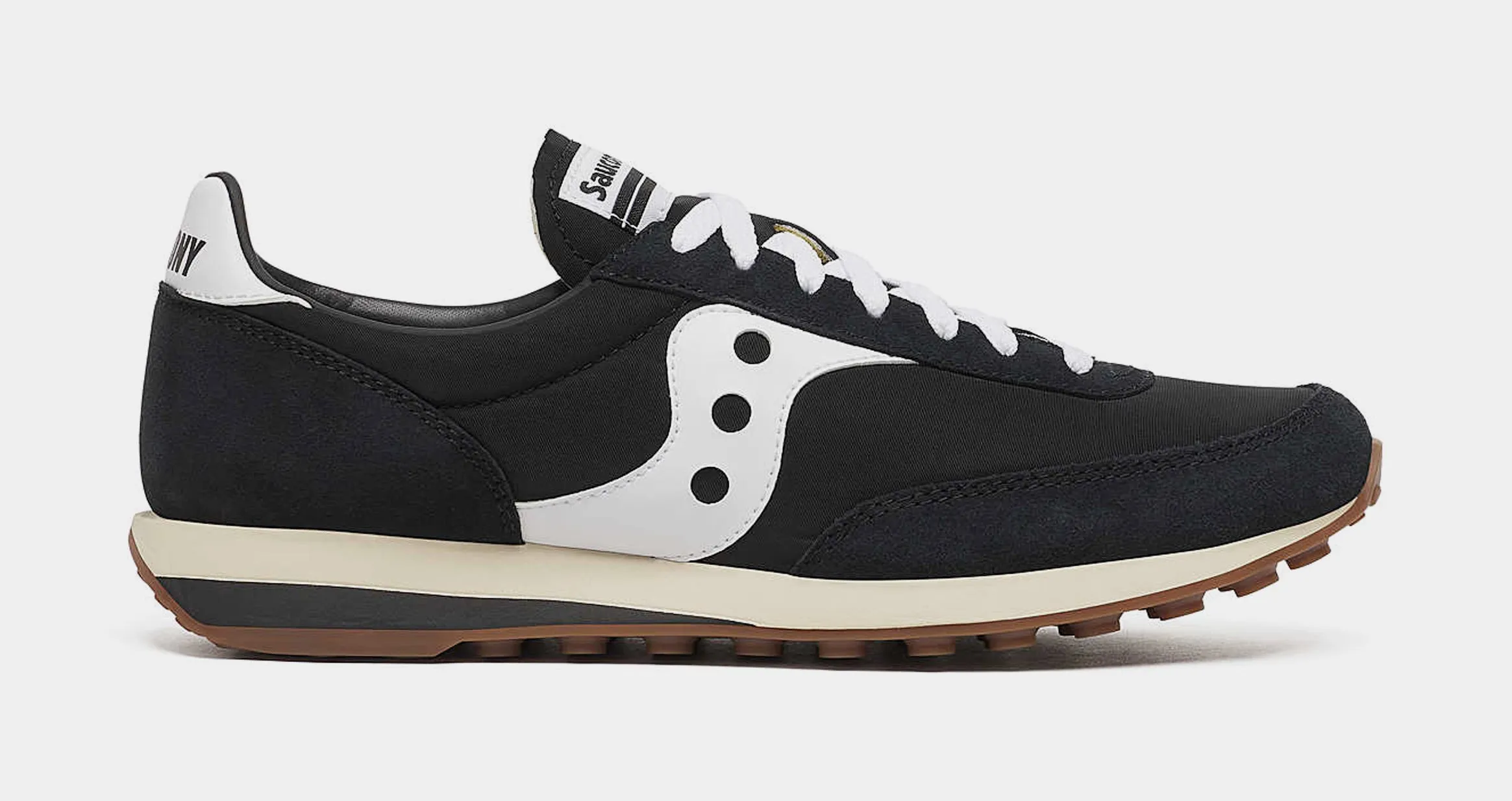 Trainer 80 Mens Running Shoes (Black/White)