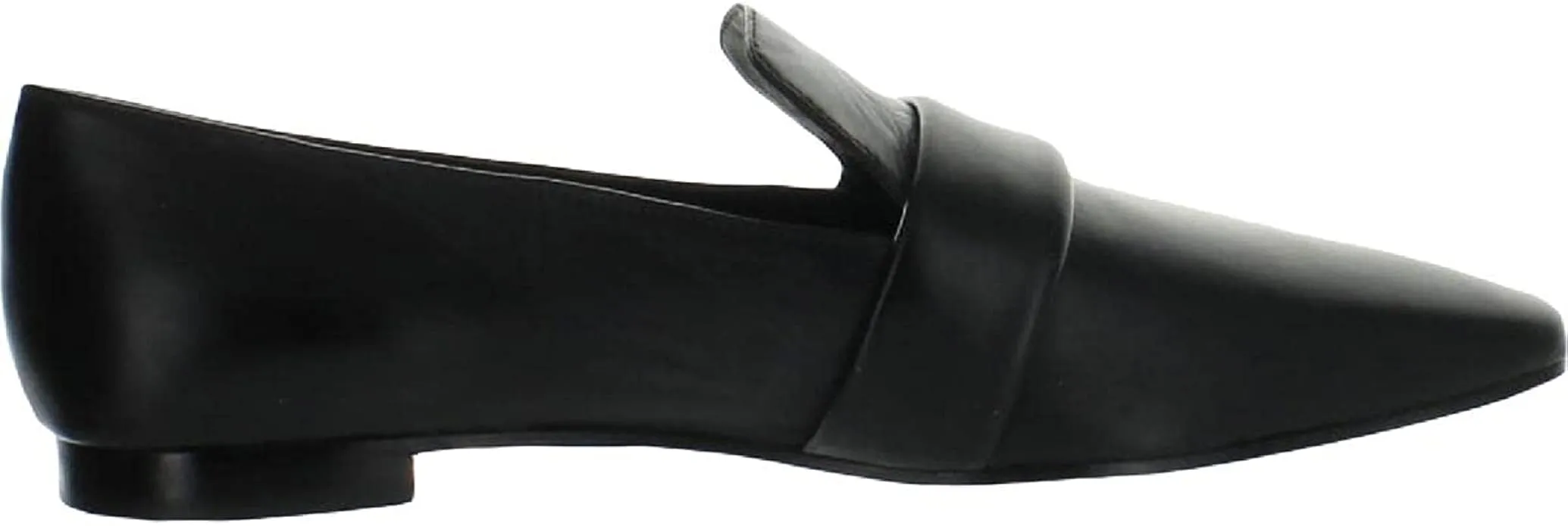 VIA SPIGA womens Adaline Loafer, Black, 10 US