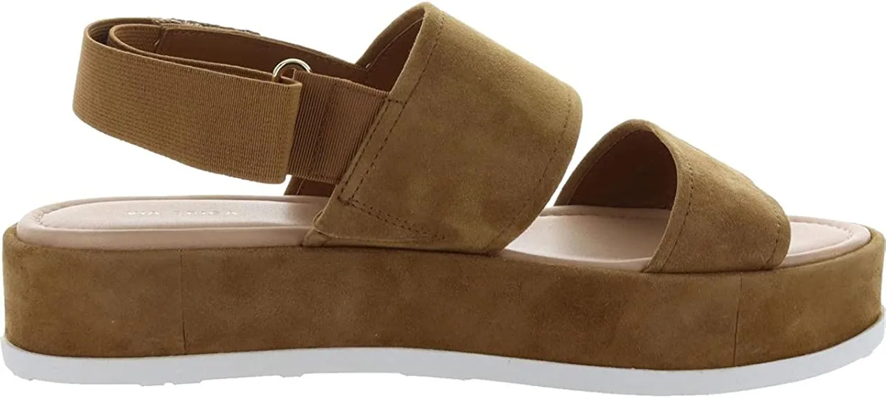 VIA SPIGA Women's V-Gabourey City Sandal Sport, Toffee, 9