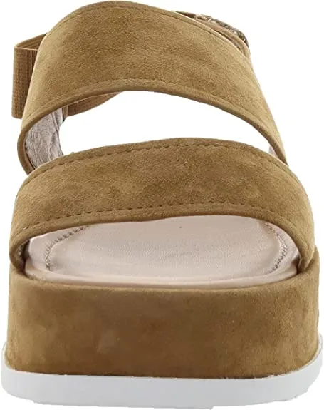 VIA SPIGA Women's V-Gabourey City Sandal Sport, Toffee, 9