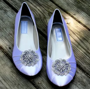 Vintage inspired ballet flats, Model "Lillian" - SOLD OUT