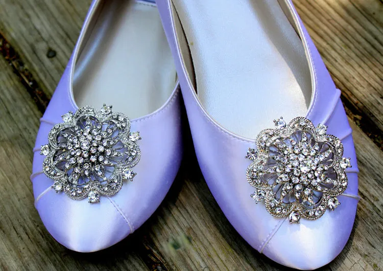 Vintage inspired ballet flats, Model "Lillian" - SOLD OUT