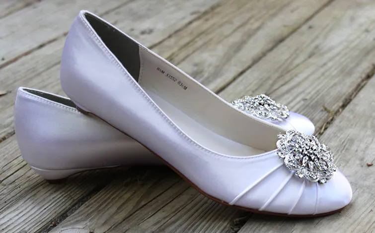 Vintage inspired ballet flats, Model "Lillian" - SOLD OUT
