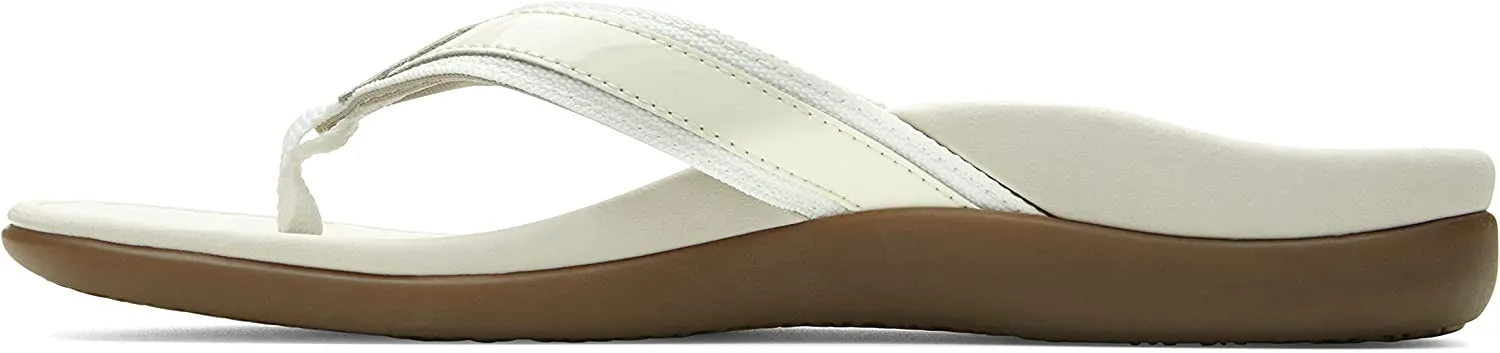 Vionic Women's Tide II Toe Post Sandal White