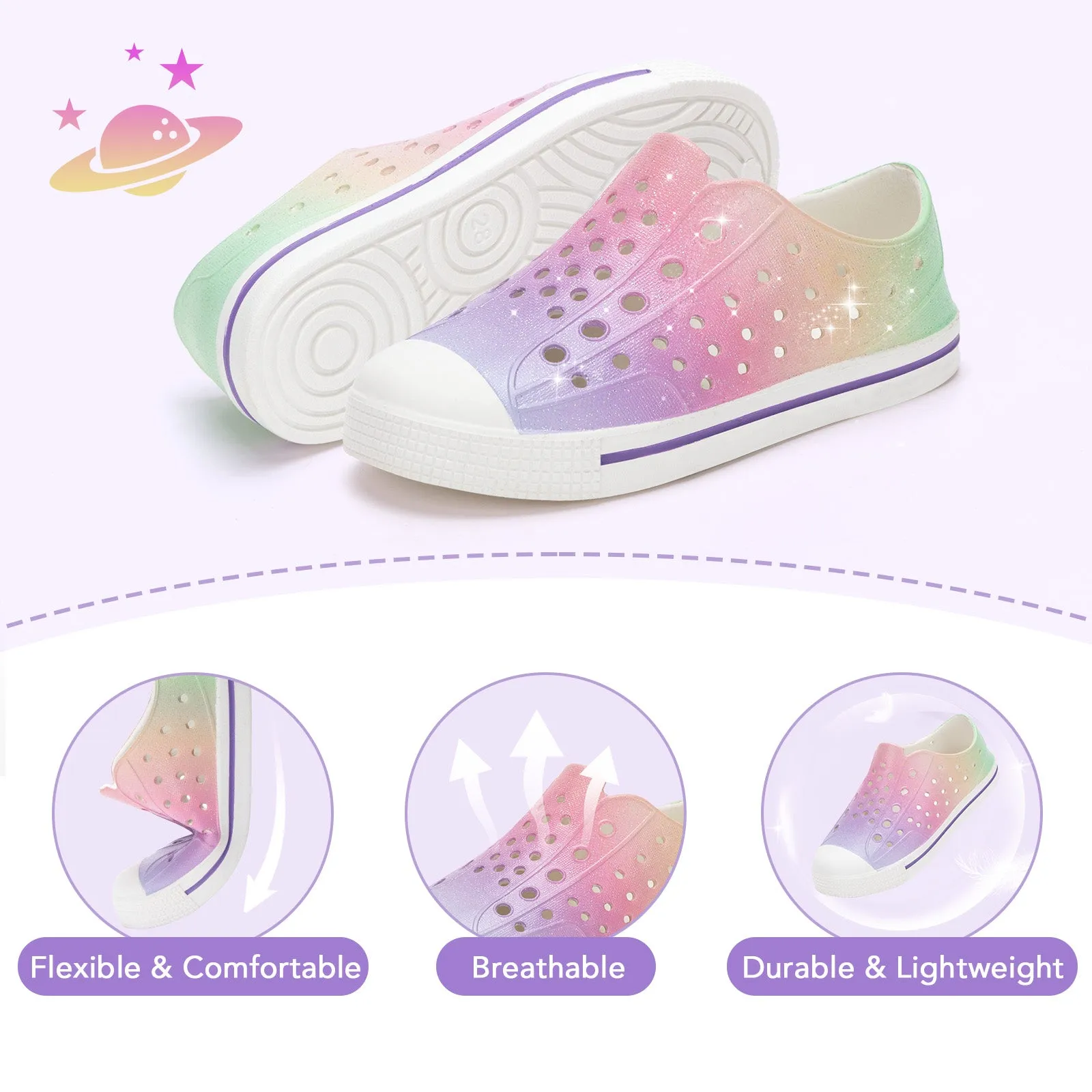 Water Shoes Lightweight Girls Summer Sandals