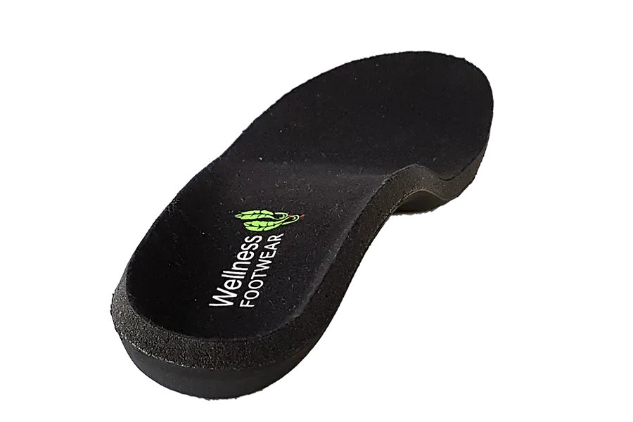 Wellness Faves Leather Work Shoes - Black