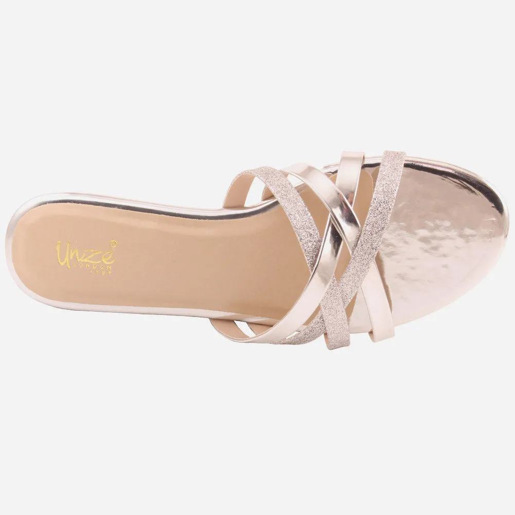 Women "Joan" glamourous slipon on slipper