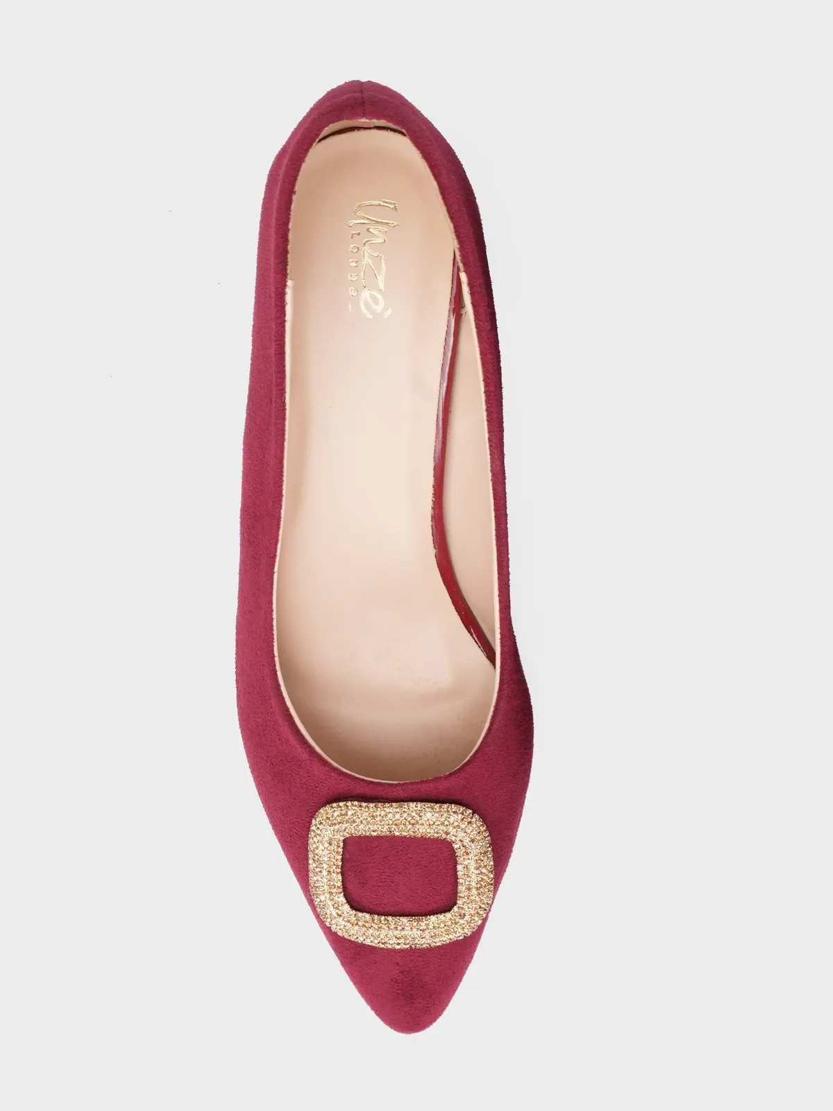 Women "LOVIS" Decorated Pointed Toe Courts