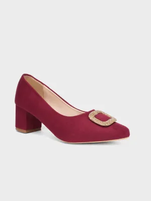 Women "LOVIS" Decorated Pointed Toe Courts