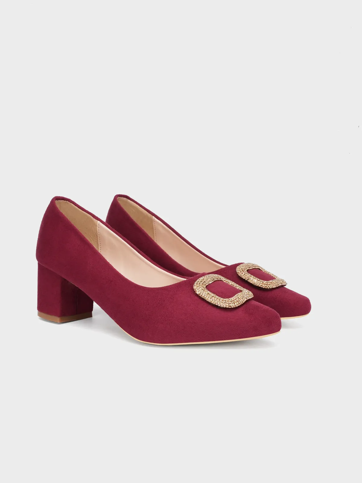 Women "LOVIS" Decorated Pointed Toe Courts