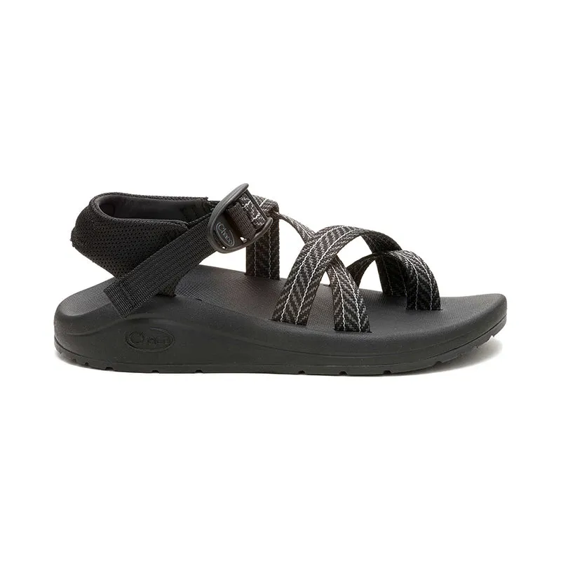 Women's CushZ Toe Loop Frond Black