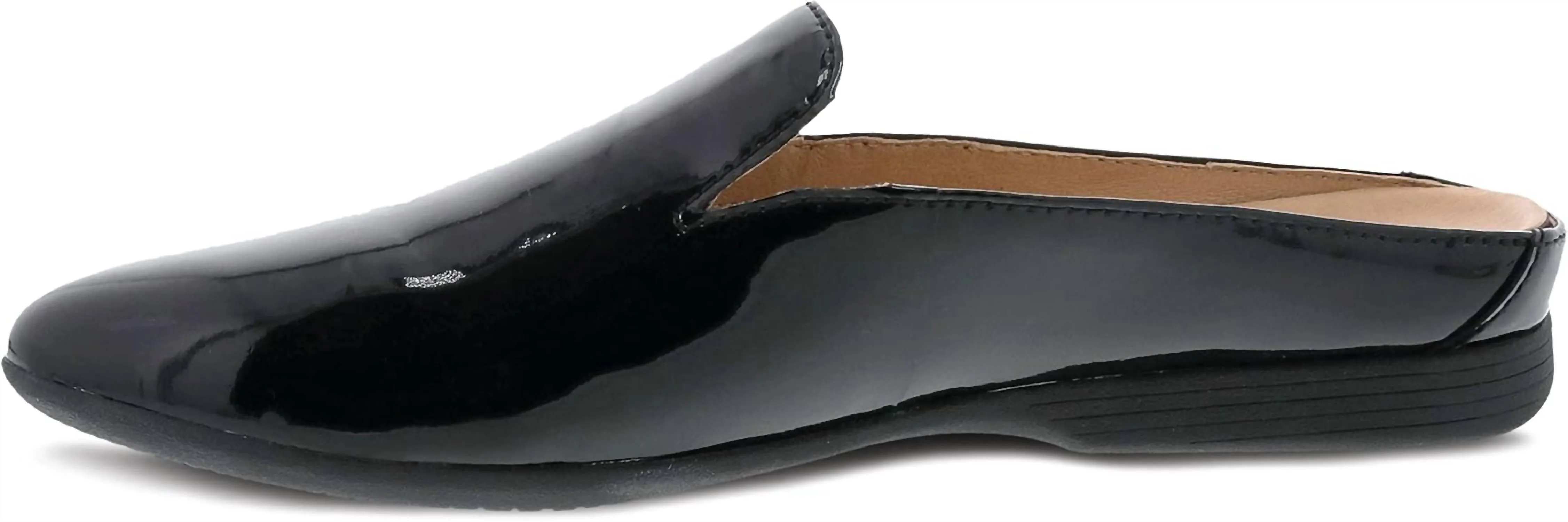 Women's Lexie Slip On Mule In Patent Black