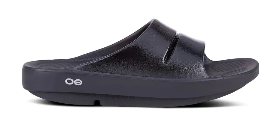 Women’s OOahh Luxe Slide Sandal (Black)