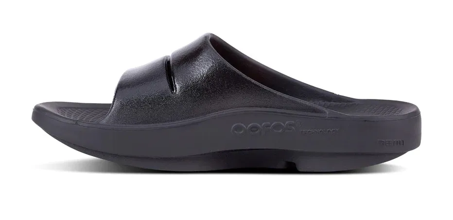 Women’s OOahh Luxe Slide Sandal (Black)