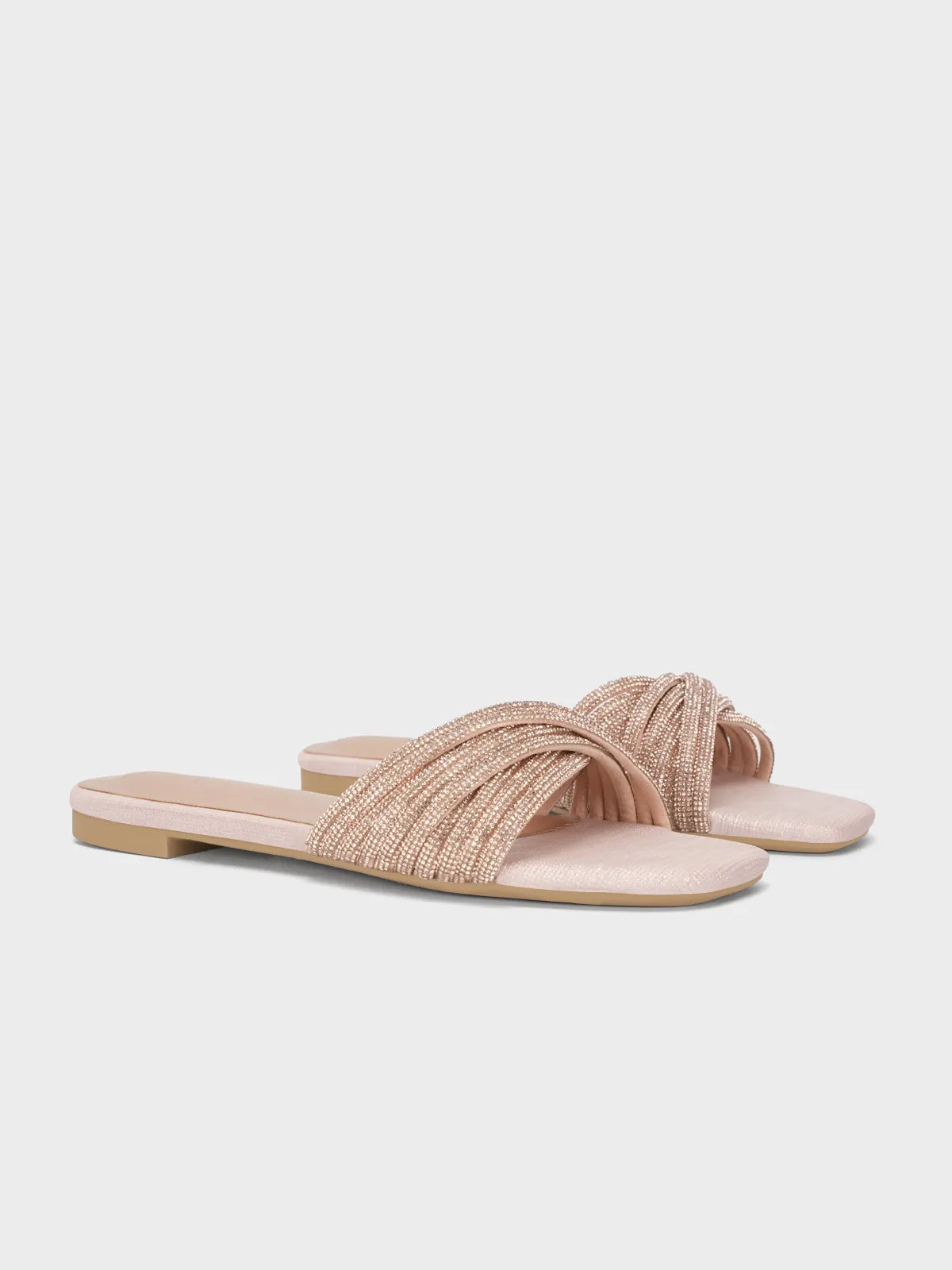 Women's "APHEA" Square Toe Slippers
