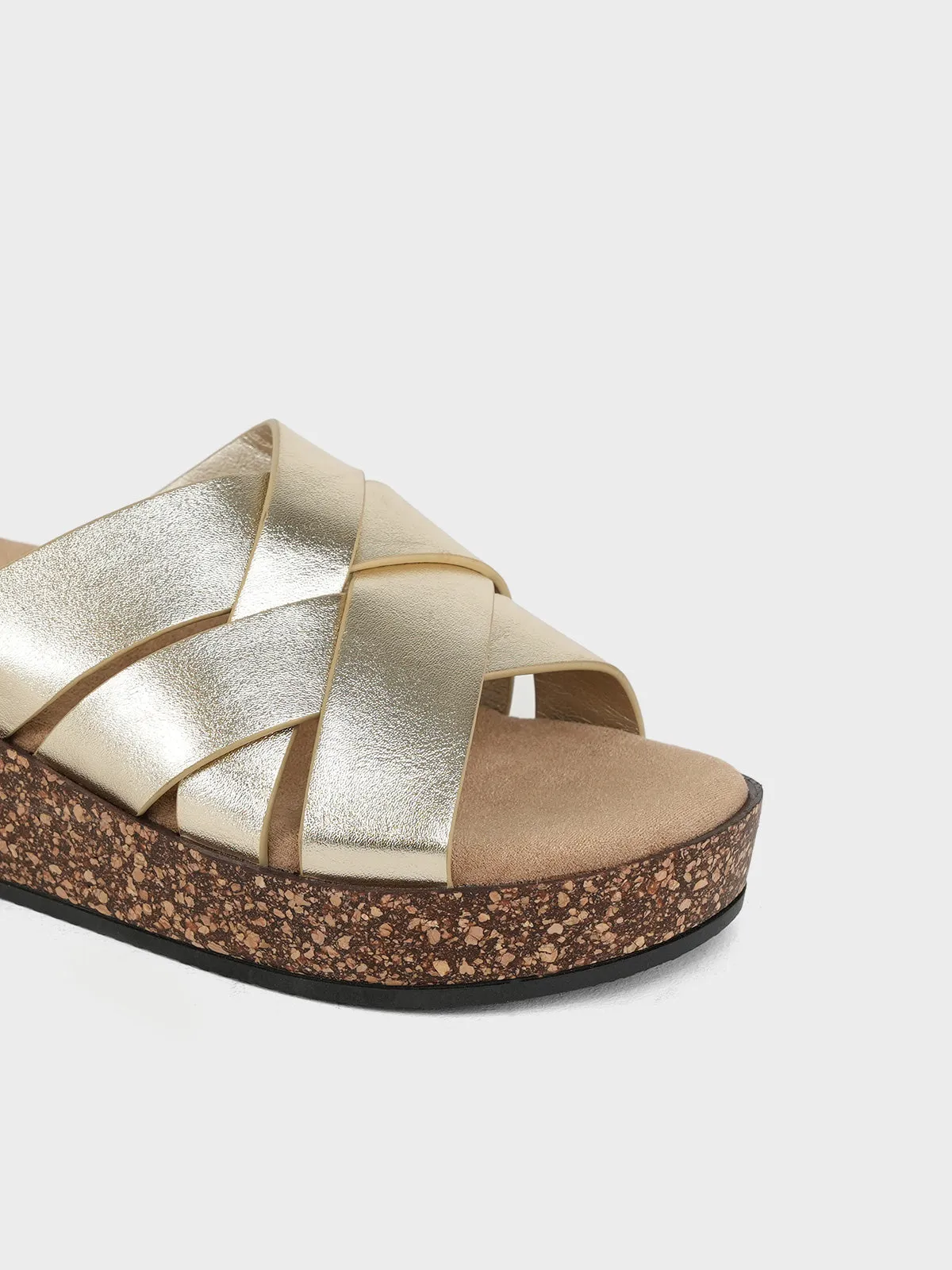 Womens "FINOLA" Open Toe Casual Slippers