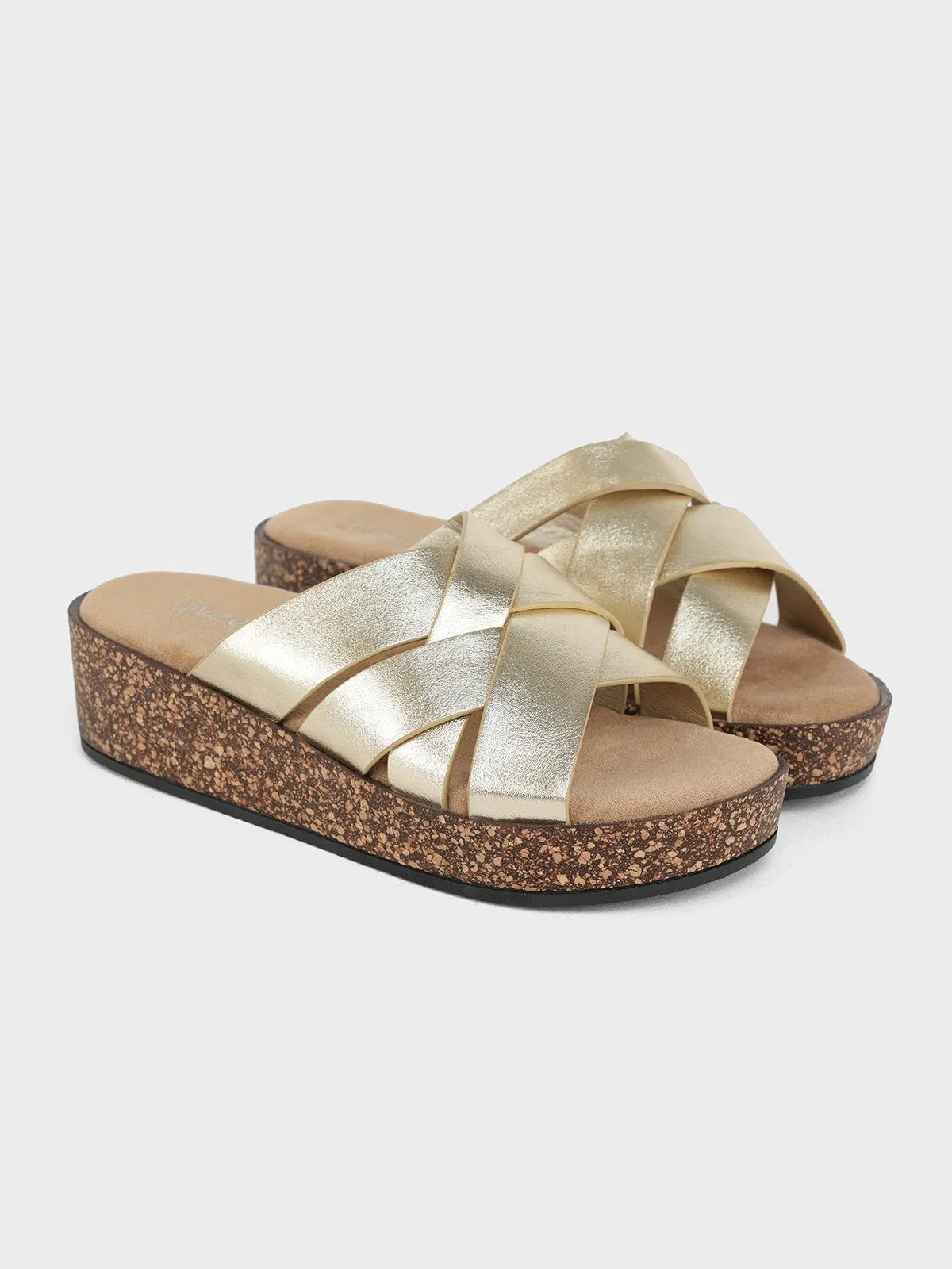Womens "FINOLA" Open Toe Casual Slippers