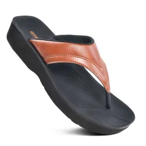 Women's Sandals Osrtya Tan