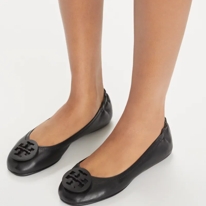 Womens | Tory Burch Minnie Travel Ballet Flats Perfect Black