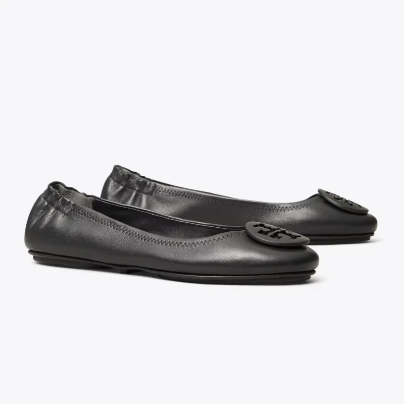 Womens | Tory Burch Minnie Travel Ballet Flats Perfect Black