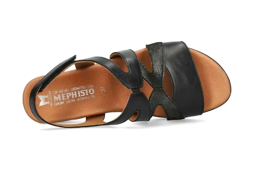 'Ynes' women's sandal - black