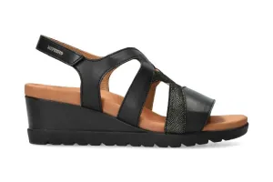 'Ynes' women's sandal - black