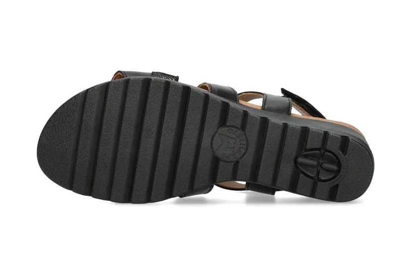 'Ynes' women's sandal - black