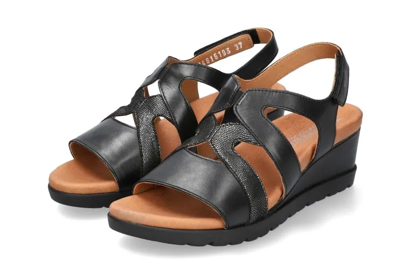 'Ynes' women's sandal - black