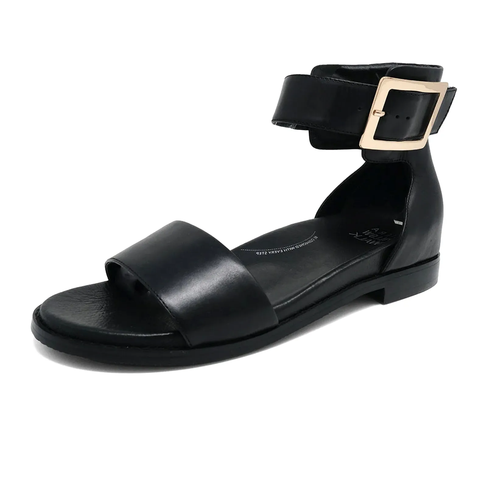 Ziera Juzy Backstrap Sandal (Women) - Black