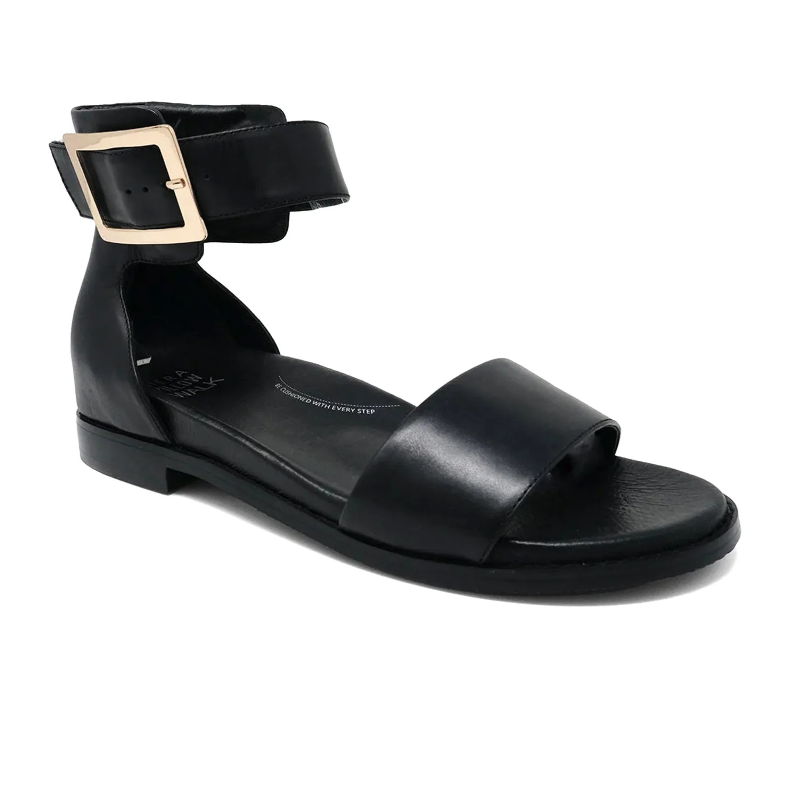 Ziera Juzy Backstrap Sandal (Women) - Black